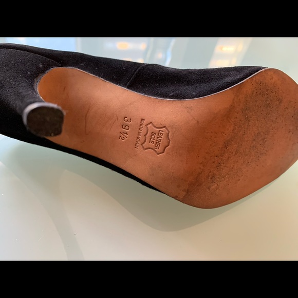 Vintage black shoes with like diamonds - Picture 9 of 10